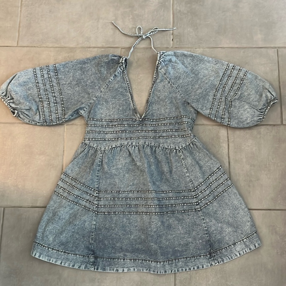 Free People denim dress